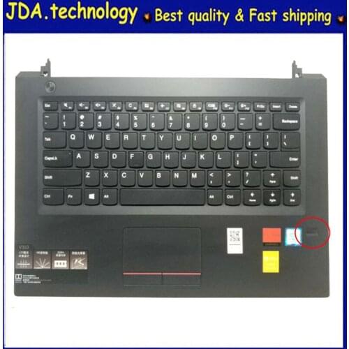 MEIARROW 96%New/Orig Palmrest topcase for Lenovo IDEAPAD V310-14IKB 310-14ISK US keyboard Upper cover Touchpad,Black