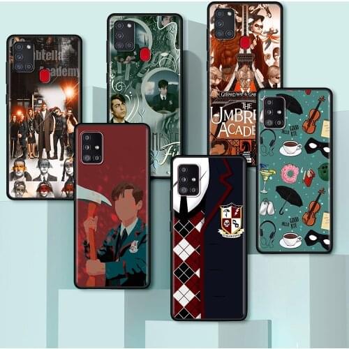 Soft Case For Samsung Galaxy A50 A70 A10 A20e M31 M51 A30 A40 A20 A51 A52 A72 Silicone Phone Cover Funda The Umbrella Academy