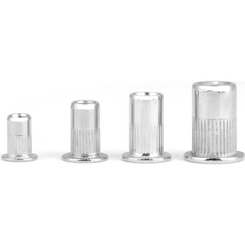200pcspcs Threaded Insert M3, M4, M5, M6 304 Stainless Steel Blind Rivet Nut Set Widely For Various Types Of Industrial Fields