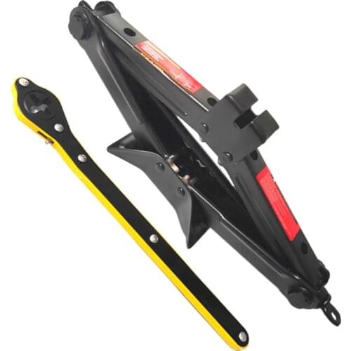 Rotatable Head Car Foldable Hand Jack Rocker Folding Handle Scissor Jack Rocker General Tools For Auto Car Truck SUV Jacks Car R