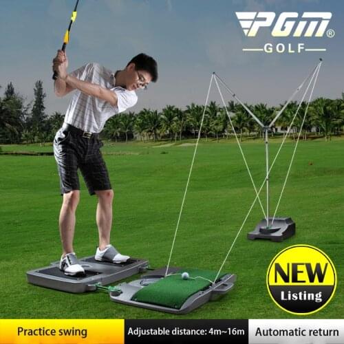 Patented PGM Coach Recommendation Golf Club Unisex Swing Training Adjustable Distance: 4m~16m Automatic ball Return