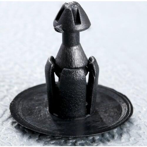 50Pcs Auto Fastener 9mm Hole Push-Type Retainer Plastic Rivets Clips For Chrysler Car Door Bumper Fender Cover Trim Panel Clip