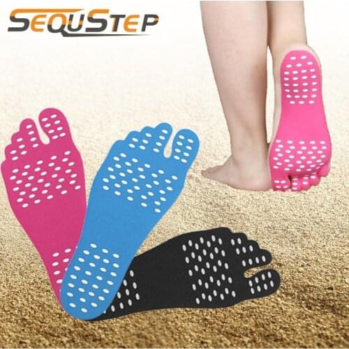3 Pairs Nanogel Insole Footcare Pad Anti Slip Skid Resistance Sticker Beach Seashore Barefoot Walking Sport Pad Drop Shopping