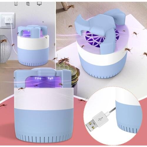 40# Usb Electric Mosquito Insect Killer Trap Lamp Led Light Bug Zapper Pest Control Mosquito Killer Lamp For Home Decoration