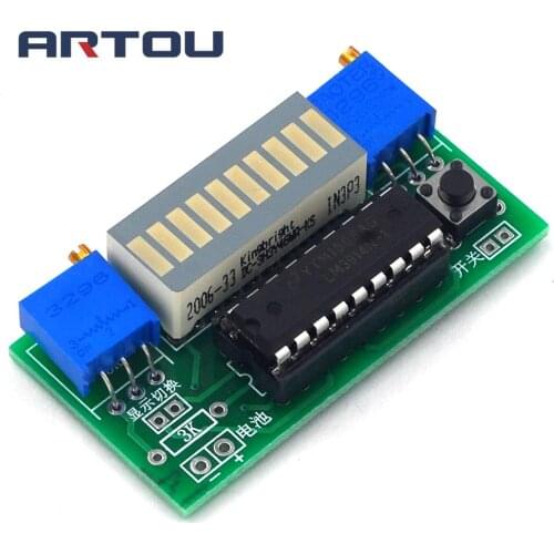 Parts) LED Power Indicator Light Kit Power Indicator Table Tester 2.4-20v Battery Available