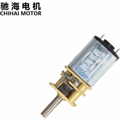 ChihaiMotor12GA DC 12.0V Miniature Electric Reduction Gear Motor N20 RC smart car Robot model DIY engine Toys Electric door lock