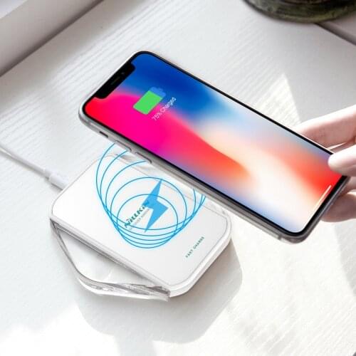 NILLKIN Qi Wireless Charger fast For Samsung Galaxy S10/S9/S8/S8 Plus/Note 8 for iPhone XS/XR/X/8/8 Plus charging pad portable