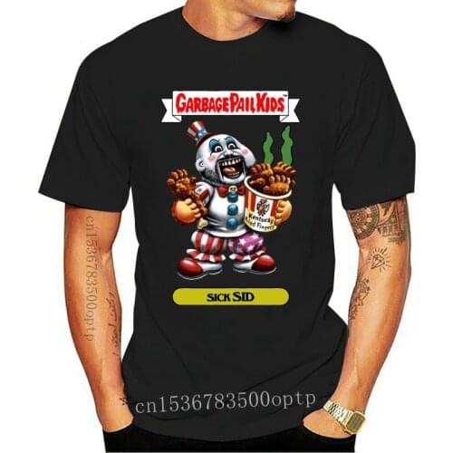 New Men Funny T Shirt Fashion tshirt Garbage Pail Kids Sick Sid Captain Spaulding Version Women t-shirt