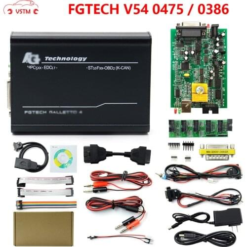 FGtech V54 0475 0386 Galetto 4 Master VD300 Code Scanner ECU Chip Tuning Tool FG Tech v54 BDM-TriCore OBD Support BDM