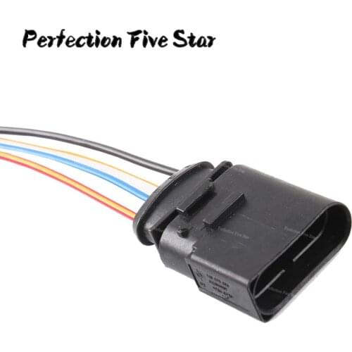 1J0973824 For VW Golf Jetta Passat Polo For AUDI A3 A4 A8 Q3 Q7 TT For Skoda For Seat Oxygen Sensor 4 PIN Connector Plug Pigtail