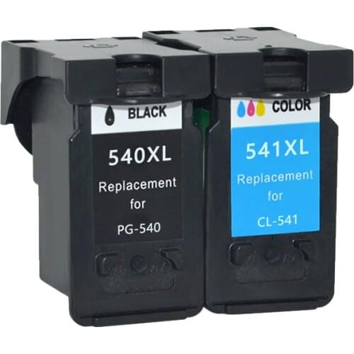 2Pack PG-540 CL-541 XL for Canon PG540 CL541 ink cartridge use for MG2150 MG2250 MG3150 MG3250 MG3550 MG4150 MG4250 MX375 PG 540