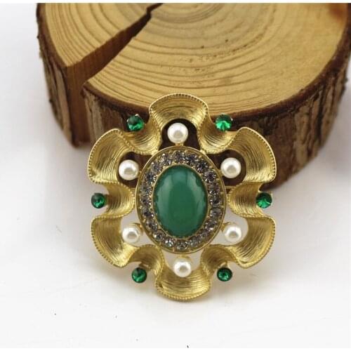 2020 Top Fashion Time-limited Plant Brooches For Broche Pin European And American Style Palace Antique Baroque Brooch Vintage