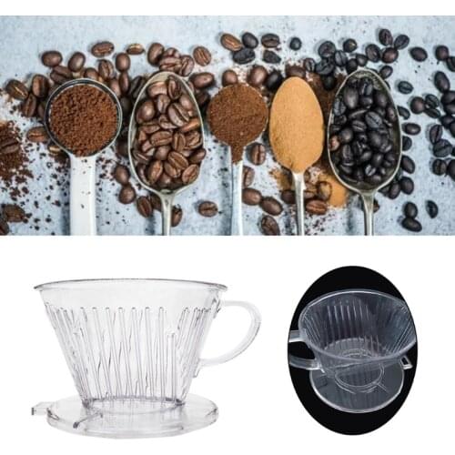 50LB Hand Brewed Reusable Coffee Filter Cup Dripper Cone Shape Coffee Maker Practical Pour Over Serving Mug Cafe Filters Coffee