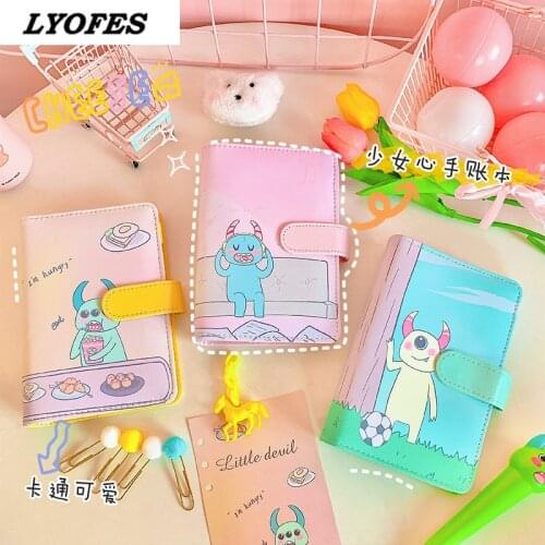 Bullet Lined Journal Sketchbook Pocket Planner Girls Diary Cute Notepads Stationery Notebooks Journals School Office Supplies