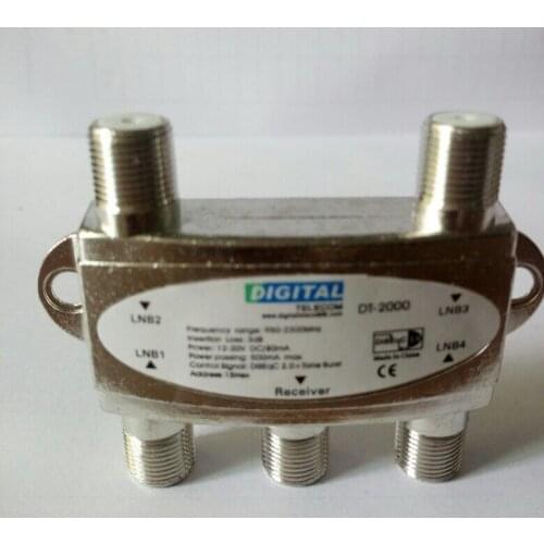 DIGITAL DT-200 High quality 4 in 1 DiSEqC Switch Satellites FTA TV LNB Switch For Satellite Receiver