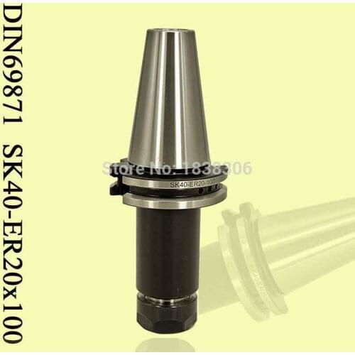 ER 20 SK 40 Tool Holder SK40 ER20 din69871 Drill Chuck Toolholder CNC Machine Cutting Tools