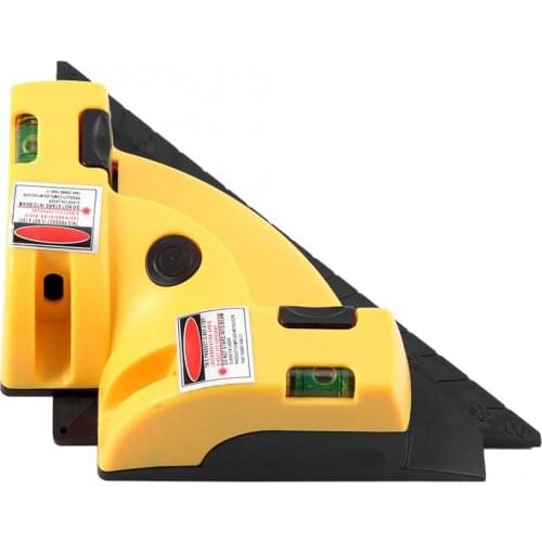 65nm Hi-Quality Laser Level Right Angle Horizontal Laser 90 Degree Vertical Line Projection Level Alignment Layout Tool IP-54