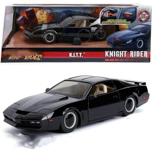 Diecast Cars Models 1:24 Scale Classic Racing Knight Riders Car High Simulation Alloy Vehicle Model Collection Children Gifts