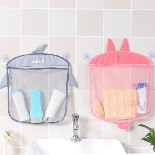 New Style Portable Storage Bag Sturdy Space-saving Cartoon Style Large Capacity Hanging Bag for Bathroom Toilet Accessories