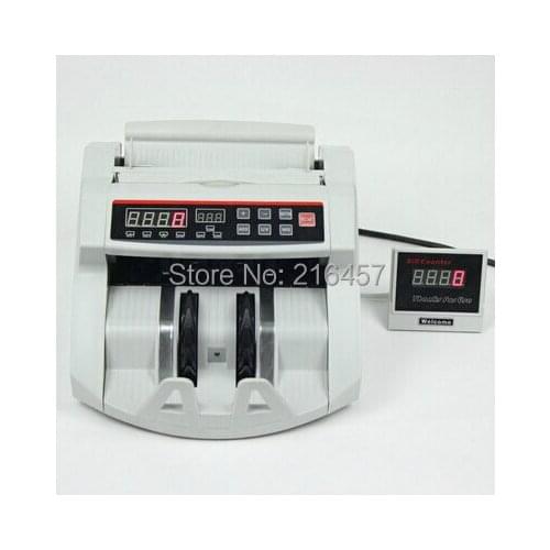 Digital Display Money Counter Suitable for EURO US DOLLAR Bill Counter Cash Counting Machine te