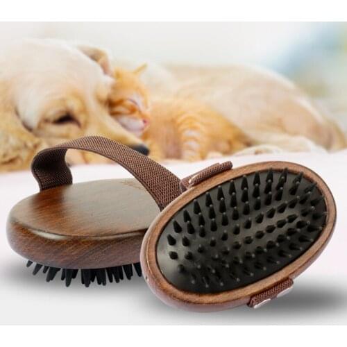 News Pet Dog Cat Bath Brush Comb Rubber Hair Fur Grooming Massaging Kitchen Cleaning Gloves Pets Silicone Washing