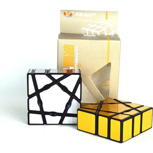 YJ Ghost Magic Cube 133 Creative Speed Race Children Toy Pocket Cubo Magico Puzzle Rotation Smooth Stable 57*57*23mm Gift