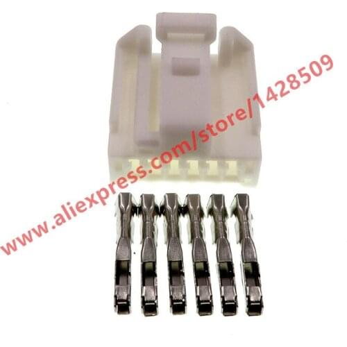 5 Sets 6 Pin Automotive Female Car Plug For Auto Motorcycle Wiring Cable Harness