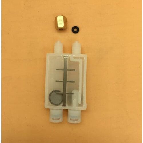 50PCS 4*3mm 3*2mm F189010 epson DX7 head ink dumper damper filter with connector for Wit color Xenons Titanjet Sky color Xuli