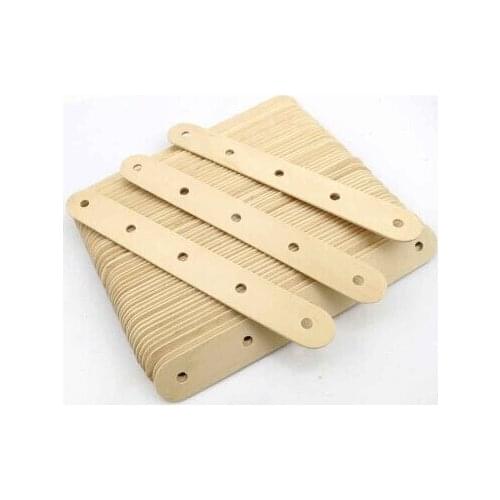 50pcs Perforated cream bar/small chips/child Creative DIY/handmade materials/toy accessories/technology model parts/baby toys