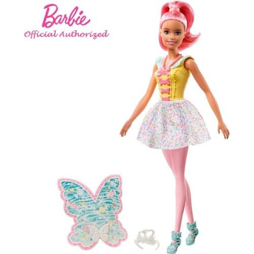 Barbie Authorize Beautiful Fairy Girl Doll Toys Dreamtopic Series Collectible Type Kid Toy FXT03 For Christmas Gift Brinquedos