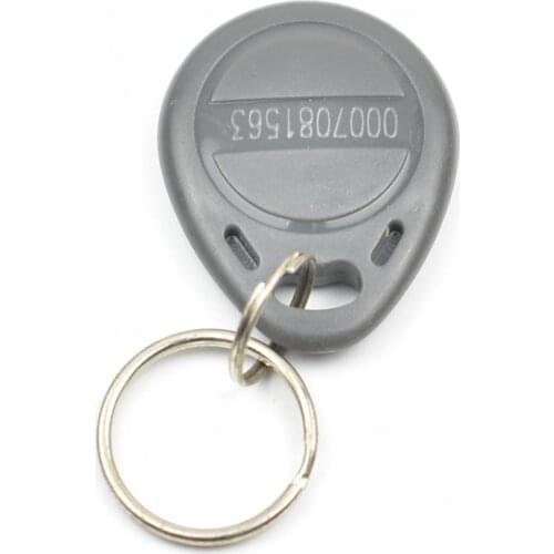 100Pcs/Lot 125khz RFID EM4100 TK4100 Key Fobs Token Tags Keyfobs Keychain ID Card Read Only Access Control RFID Card