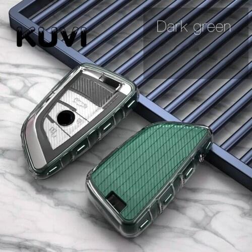 New Soft Tpu Car Key Case Cover Shell For BMW X1 X3 X5 X6 X7 1/3/5/6/7 Series G30 G20 G32 G11 F20 Z4 F48 F39 G01 G02 F15 F16 G07