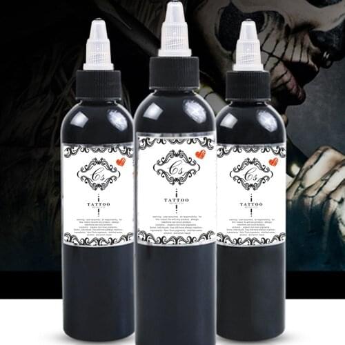 250Ml Tattoo Ink Black Totem Fogging Easy To Color Tattoo Equipment For Body Art Pigment Makeup Tattoo Supplies