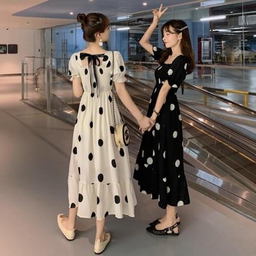 Fafallduo Summer Polka Dot Dresses
