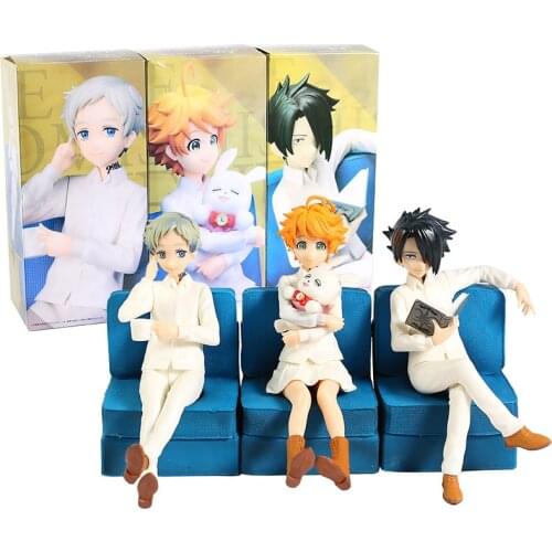 The Promised Neverland Norman Emma Ray PVC Figure Collectible Model Toy