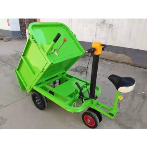 SYNBON SD05Z Hydraulic Self Unloading Mini Truck Electric Engine Wheel Dumper