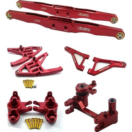 Dhawk CNC Aluminum Conversion Kit Black For Traxxas Unlimited Desert Racer UDR