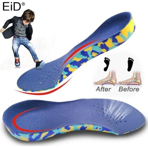 EiD Kids Children Orthotics Insoles Correction Care Tool for Kid Flat Foot Arch Support Orthopedic Insole Soles Sport Shoes Pads