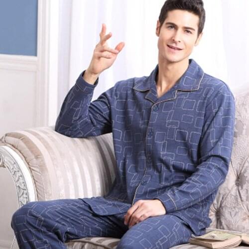 JUCHU TOP Men's Cotton Pajamas