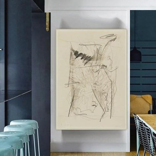 Holover Cy Twombly"17.11.1982"Canvas Oil Painting Western Art Decor Poster Wall Aesthetic Home Room Interior Decoration