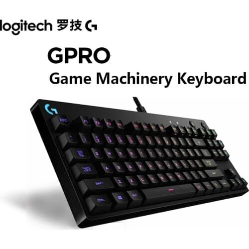Logitech GPRO Mechanical Keyboard Wired USB 87 Key RGB Backlight Pro Mouse