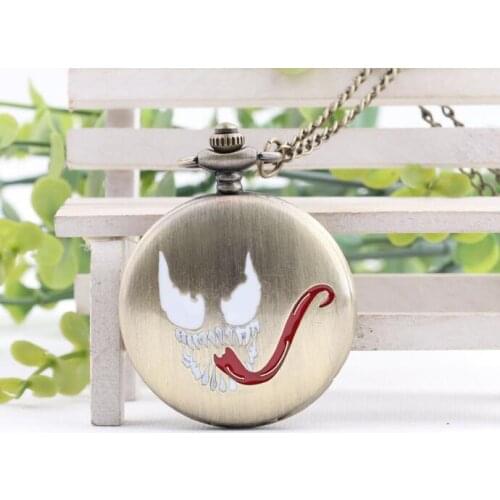 Quartz Pocket Monster Anime Vintage Pocket Watch Cool Fashion Men Kid Birthday Gift Necklace Pendant Gift Watch