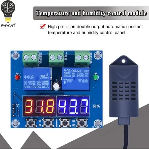 XH-M452 temperature and humidity control module digital display word high precision double output automatic constant temperature
