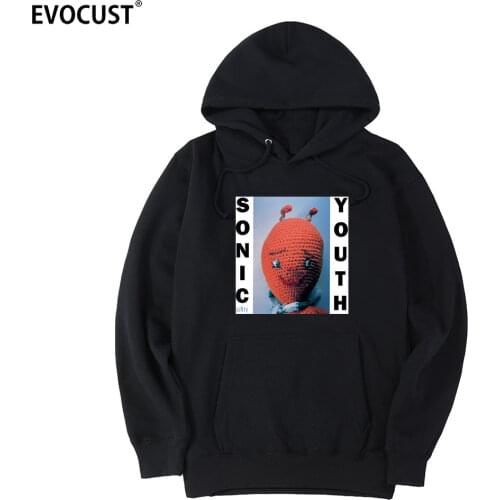 Sonic youth Dirty men Hoodies Sweatshirts women unisex Combed Cotton