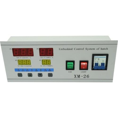 Newest hot sale automatic temperature and humidity egg incubator controller xm-26