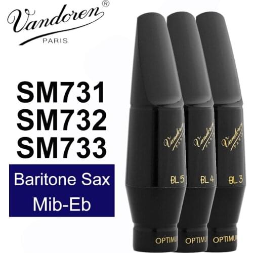 Original Vandoren SM731/SM732 BL3/BL4 Optimum Series Baritone Saxophone Mouthpiece