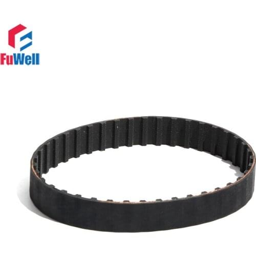 397L/400L/412L/420L/435L Timing Pulley Belt L Type Black Rubber Transmission Belt 12.7/15/20/25/30/38mm Belt Width Toothed Belt
