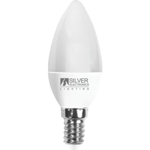 DSK _ LED candle 6W E14 2700K with extra light-Extrawarm light, ideal for home interior