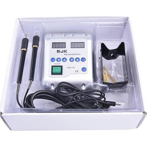 Dental Lab Electric Waxer Carving knife Machine Double Pen and 6 Wax Tips Pot dental lab equipment Hot