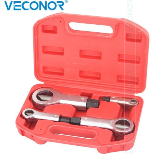 Adjustable Heavy Duty Rust Resistant Damaged Nut Splitter Remover Rusty Nut Splitter Spanner Remove Cutter Tool Steel Wrench Hex